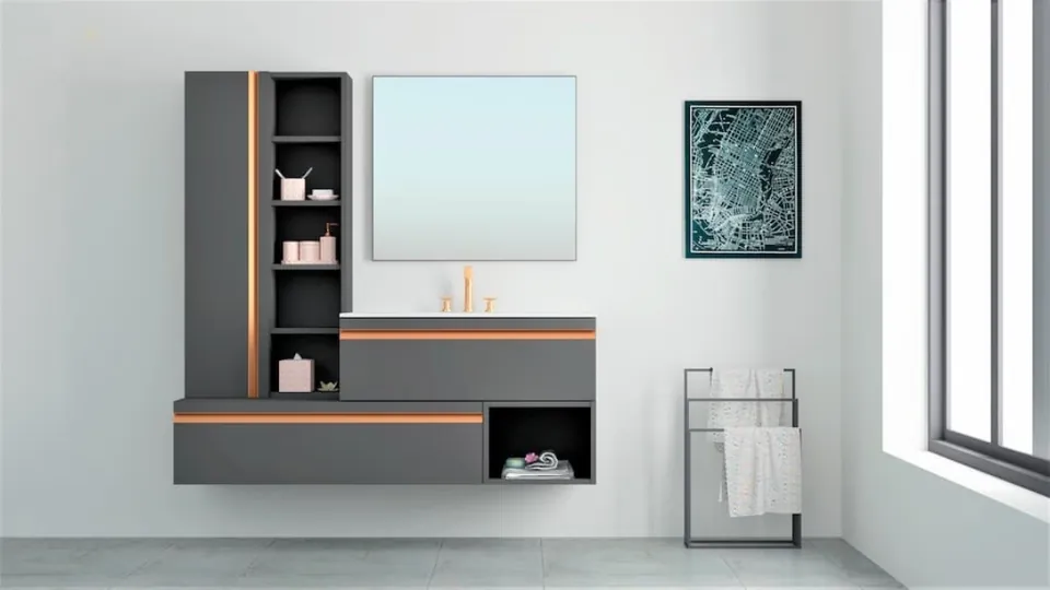 Salle de bains sur mesure conçue par Verosil 11