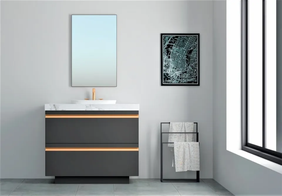 Salle de bains sur mesure conçue par Verosil 2